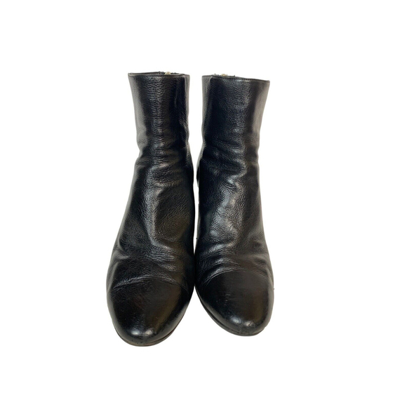 Jimmy Choo Black Ankle Leather Boots - Picture 8 of 16